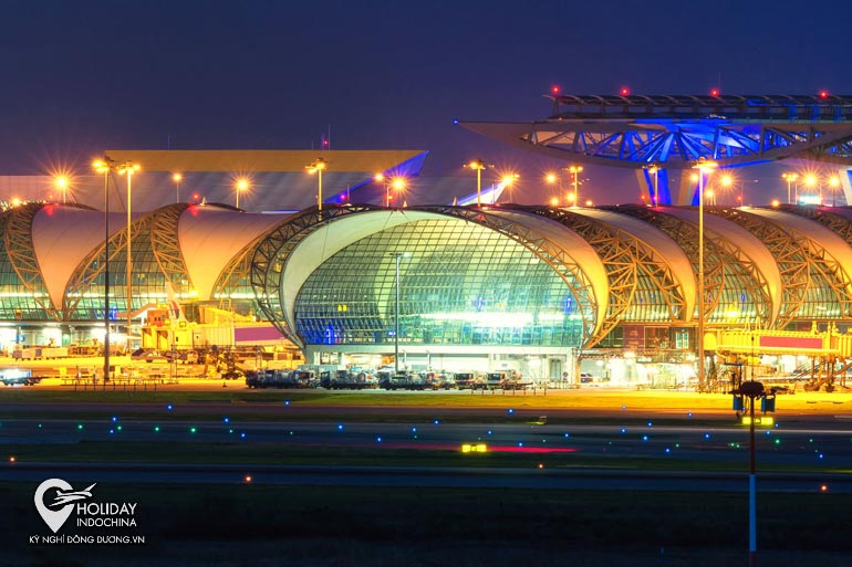 Sân bay Bangkok Suvarnabhumi kinh nghiệm từ A-Z (2024)