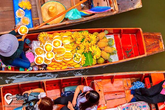 Khám phá top chợ nổi Thái Lan hấp dẫn nhất