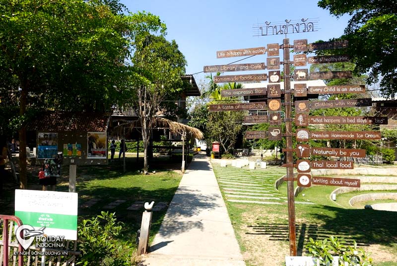 Ngôi làng cổ tích Baan Kang Wat - Chiang Mai Thái Lan