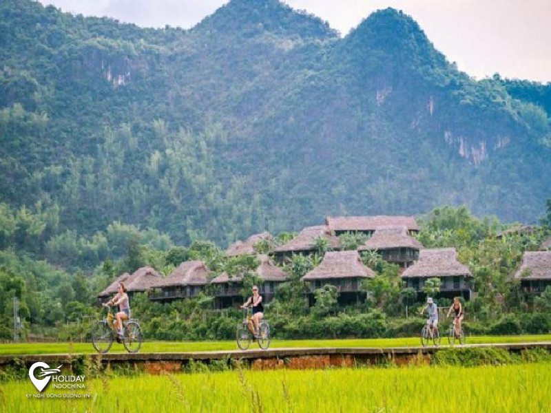 Bản Lác - Mai Châu nơi tổ chức team building hấp dẫn