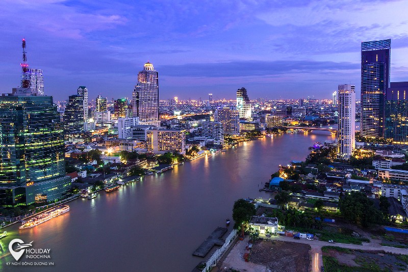 Xuôi dòng sông Chao Phraya ngắm Bangkok (Thái Lan)