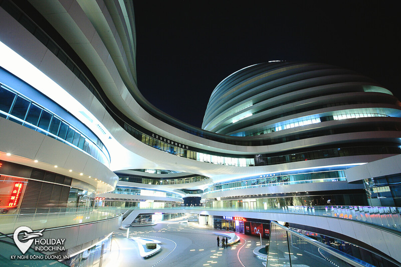 Choáng ngợp kiến trúc tòa Galaxy SOHO Bắc Kinh