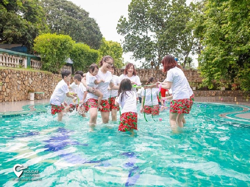 Cách tổ chức Team Building tại V Resort - Hòa Bình