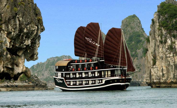 Tour Ngủ Tàu Paloma - Hà Nội - Tour ngủ tàu Hạ Long