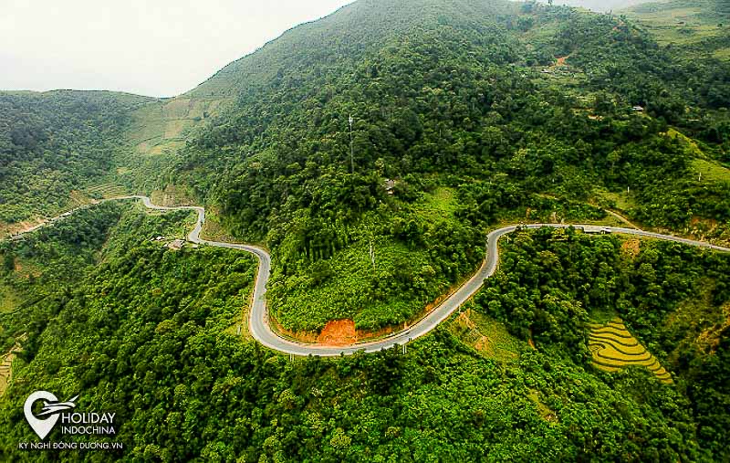 Đèo Khau Phạ nơi Mù Cang Chải hùng vĩ