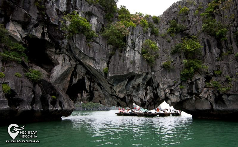 Xuôi thuyền chiêm ngưỡng hang Luồn Hạ Long