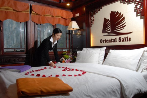 Tour Ngủ Tàu Oriental sails - Hà Nội - Tour ngủ tàu Hạ Long