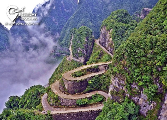 99 kh&uacute;c cua ở Thi&ecirc;n M&ocirc;n Sơn