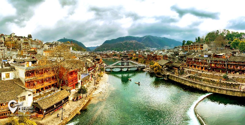 phượng ho&agrave;ng cổ trấn trung quốc